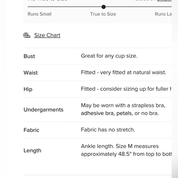 Lulus Mabriella Slate Blue Floral Burnout Ruffled Strapless Maxi Dress NWT Med - Picture 11 of 12